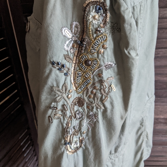 Chico's Embroidered Spring Jacket - Picture 13 of 16